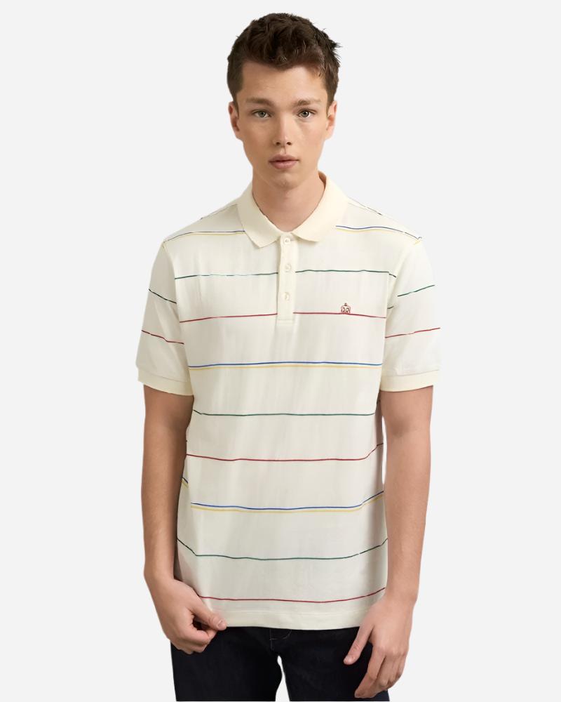 Merc London BAILEY Polo Ivory Merc Clothing
