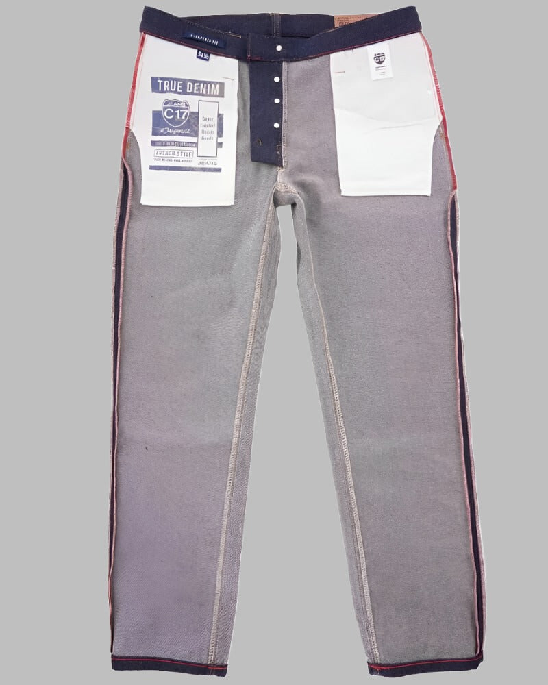 C17 - Cedixsept Jeans Logo Pocket Tee - Grey