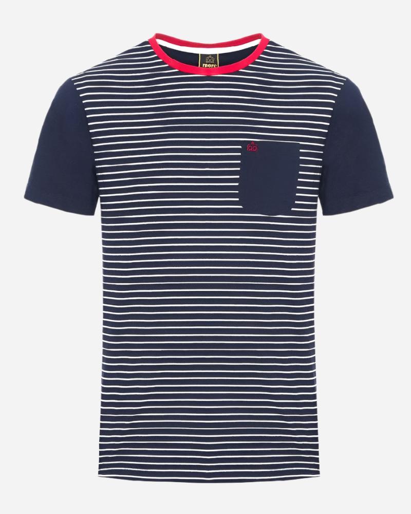 Merc London EATON T Shirt Navy