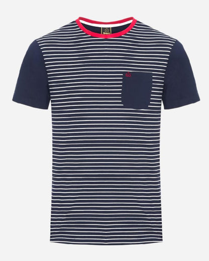 Merc London EATON T Shirt Navy