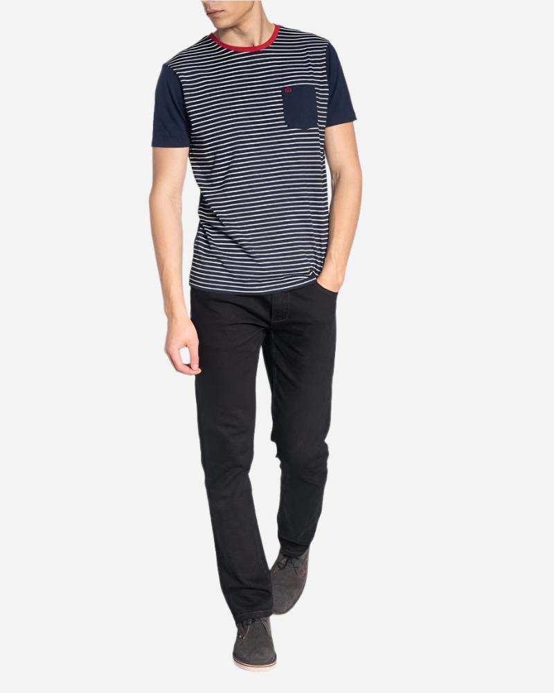 Merc London EATON T Shirt Navy