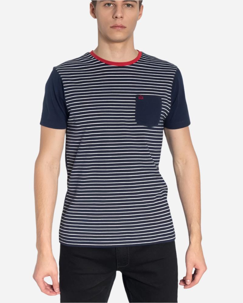 Merc London EATON T Shirt Navy
