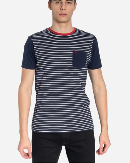 Merc London EATON T Shirt Navy