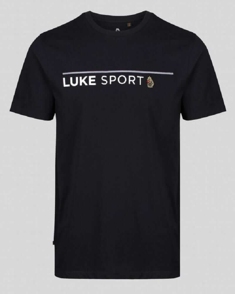 Luke FREEDOM Embroidery T Shirt Black