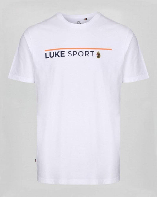 Luke FREEDOM Embroidery T Shirt White