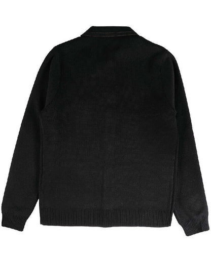 Gabicci Vintage JIMMY Knitted Polo Black-20% OFF!