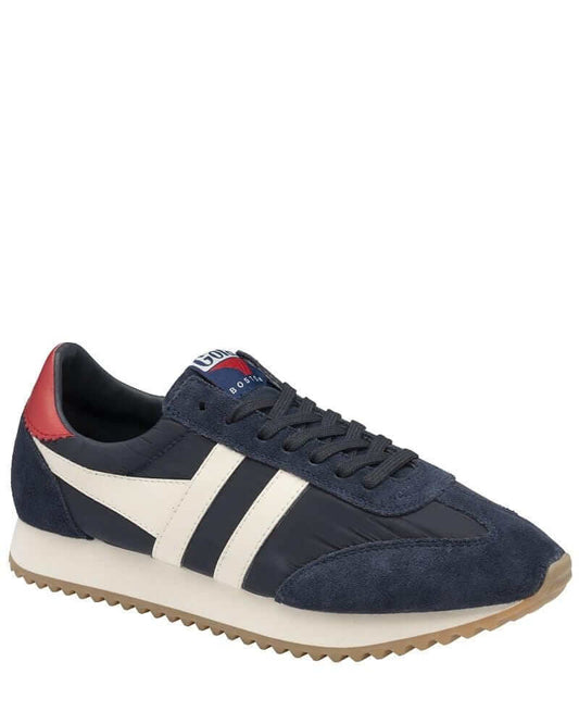 Gola Trainers BOSTON 78 Navy/Off White/Deep Red