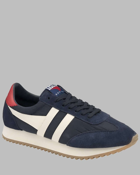 Gola Trainers BOSTON 78 Navy/Off White/Deep Red