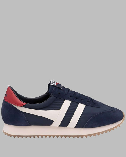 Gola Trainers BOSTON 78 Navy/Off White/Deep Red