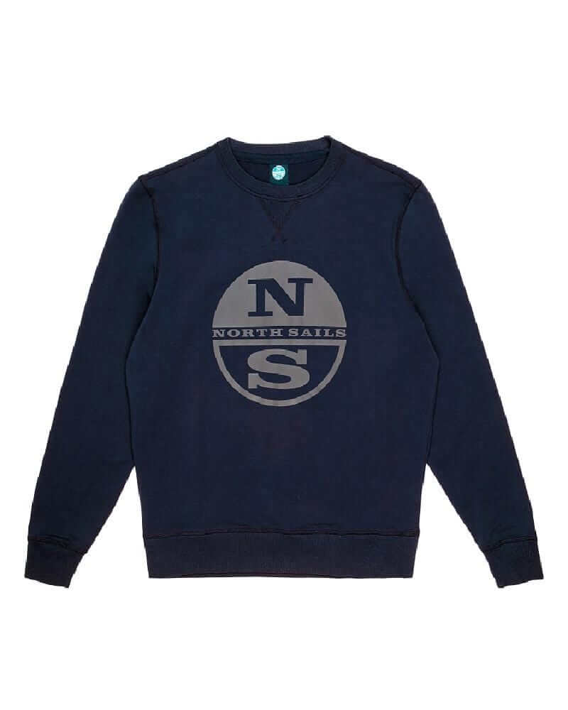 North Sails Graphic Sweatshirt Navy-33% OFF – Indi Menswear