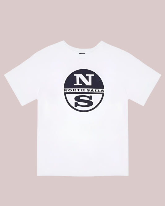 North Sails Graphic T Shirt White