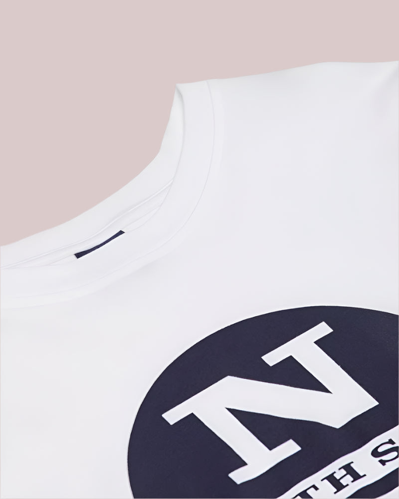 North Sails Graphic T Shirt White