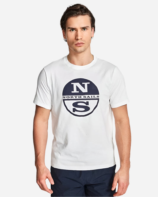 North Sails Graphic T Shirt White