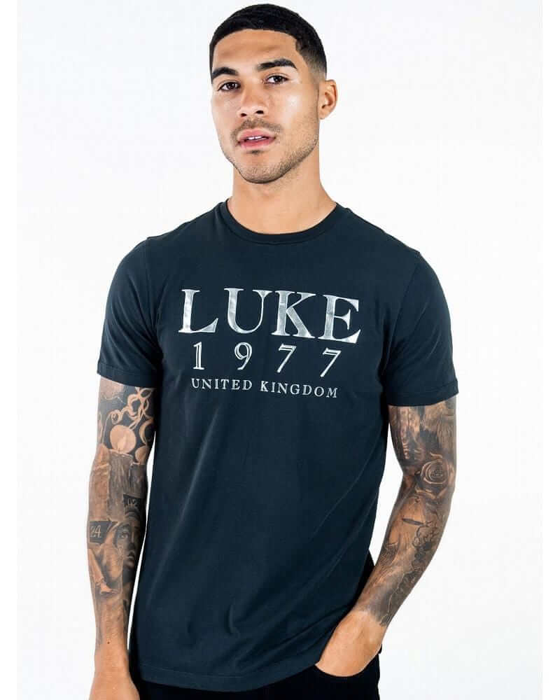 Luke 1977 IDENTITEE Chrome Black-HALF PRICE! – Indi Menswear