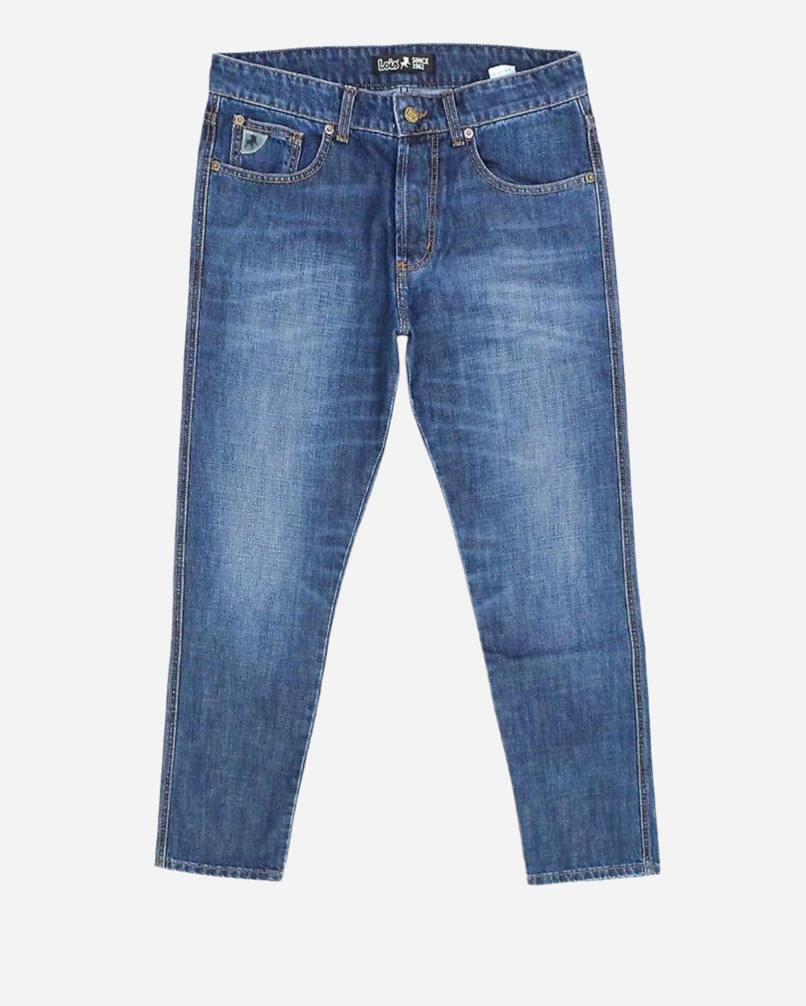 lois jeans terrace tapered dark stone