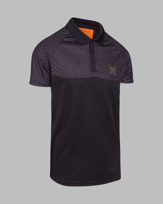 Cruyff Classics Pasqual Polo Black - indi menswear