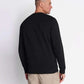 Lyle and Scott Logo Sweatshirt Black - indi menswear