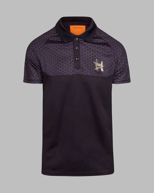 Cruyff Classics Pasqual Polo Black - indi menswear