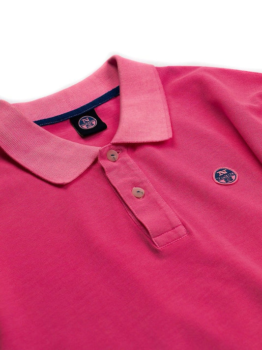 North Sails Polo Pink Fluo
