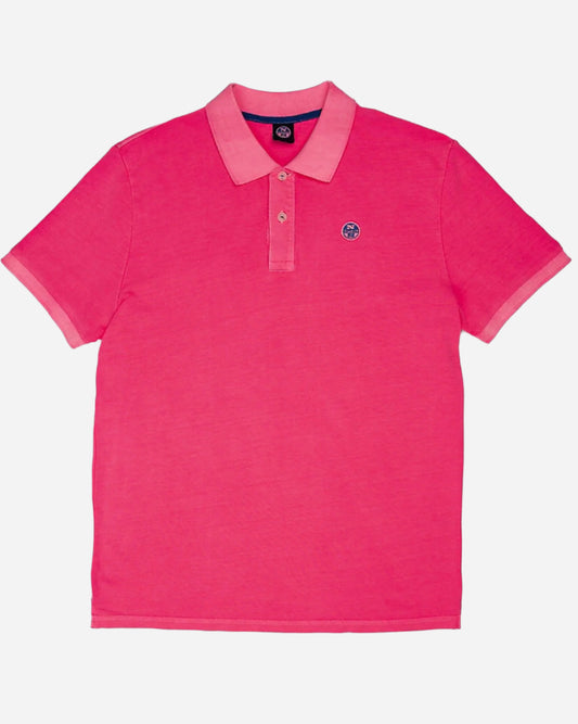 North Sails Polo Pink Fluo North Sails