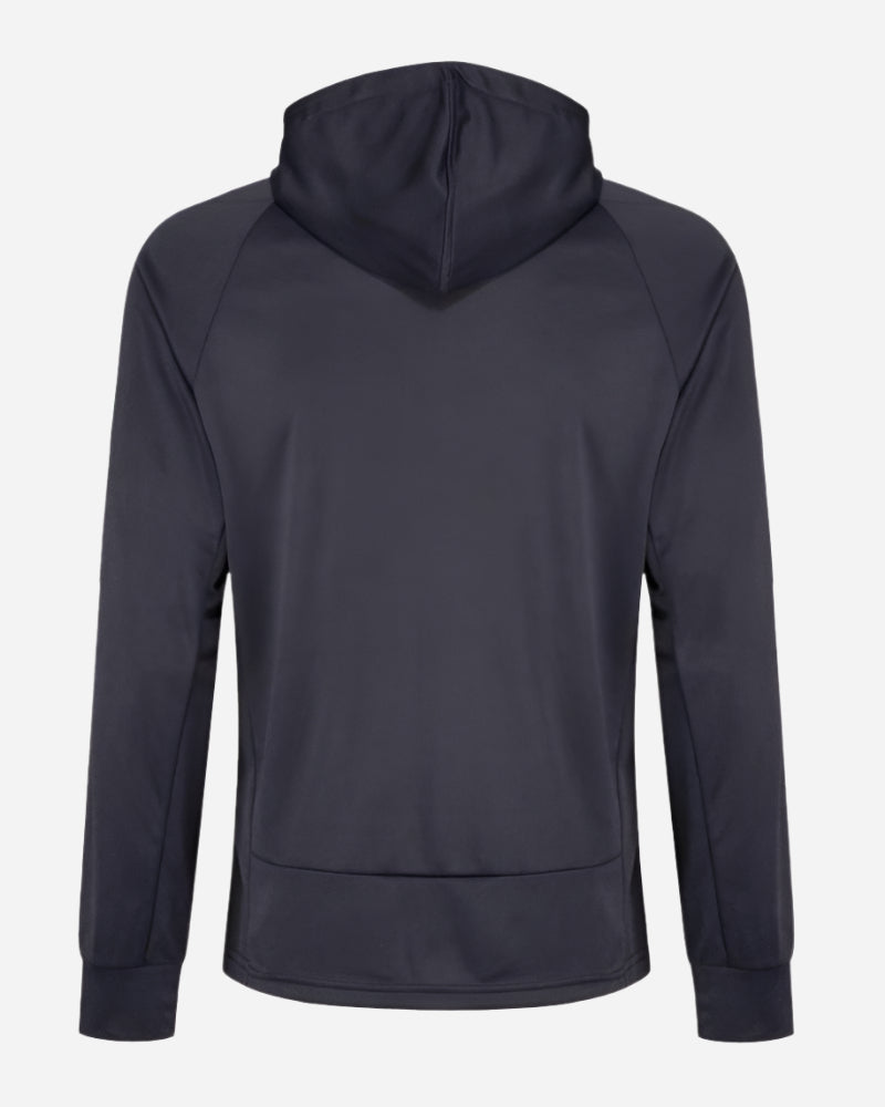 Luke 1977 KEY Zip Through Hoodie Jet Black