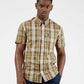 Ben Sherman Linear Check Shirt Dijon-40% Off