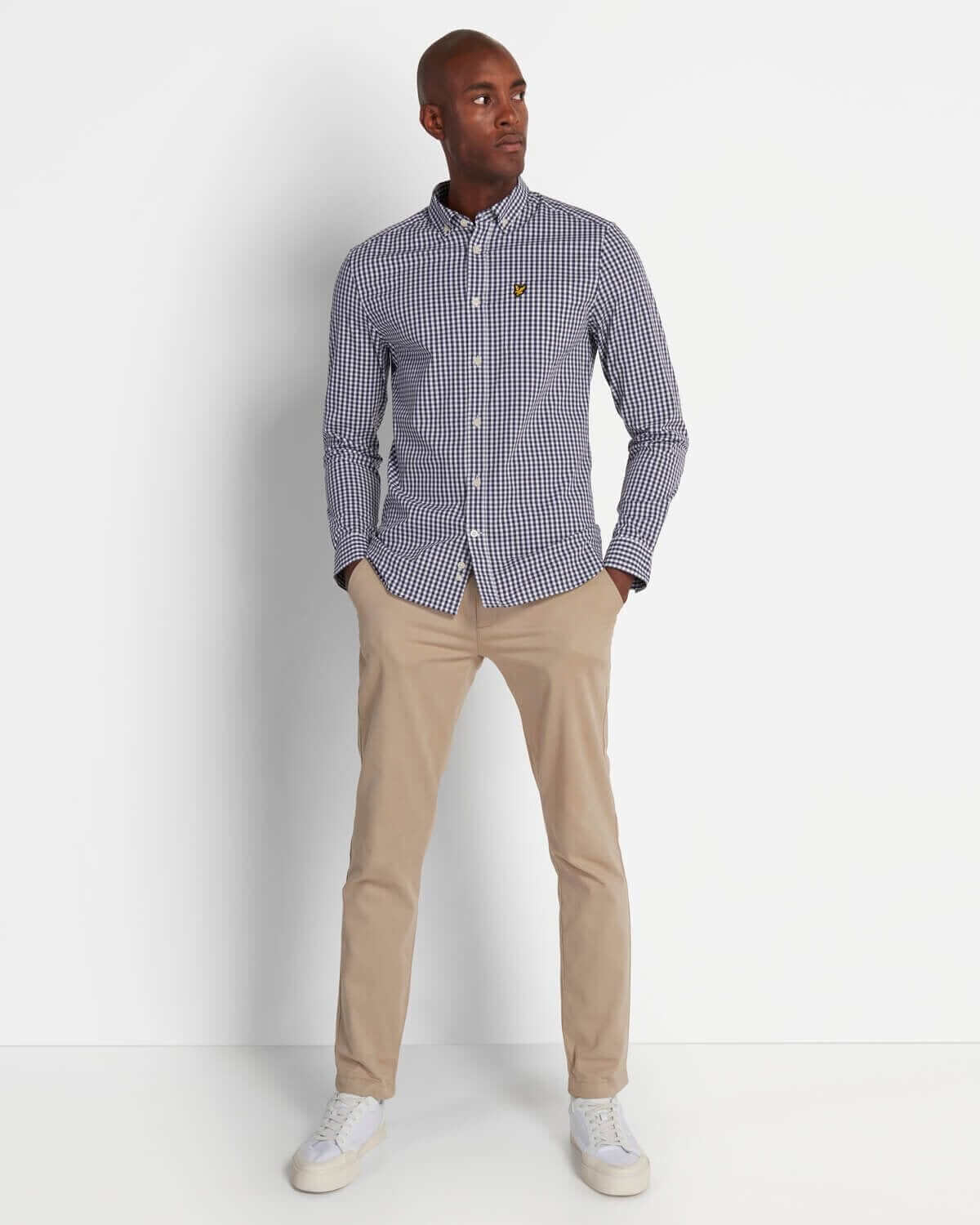 Lyle and scott slim fit cheap