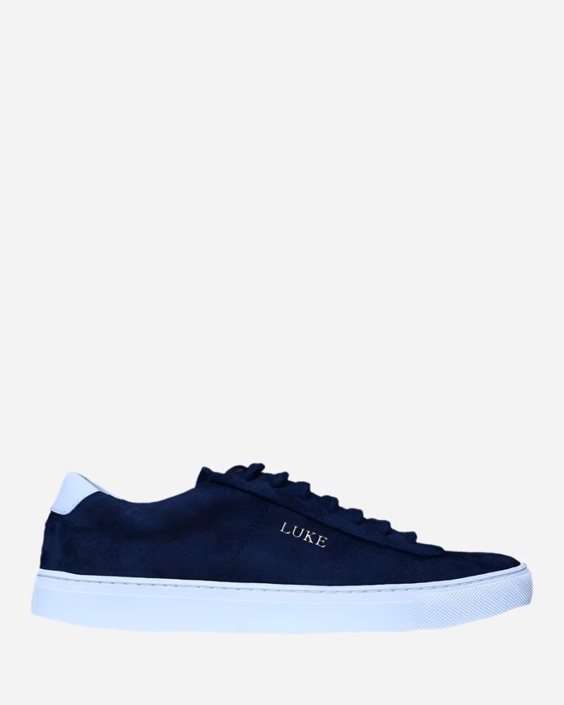 Luke PALM Limited Edition Suede Trainer Navy White