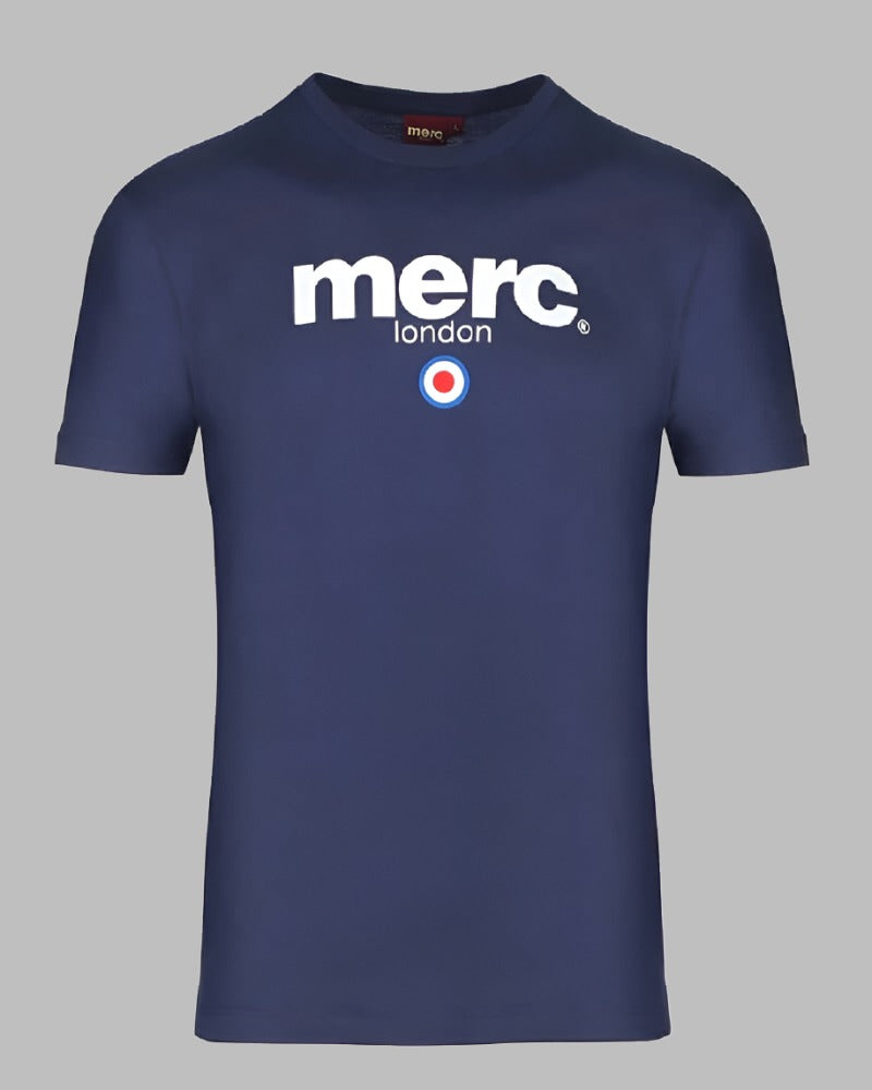 Merc BRIGHTON T Shirt Navy