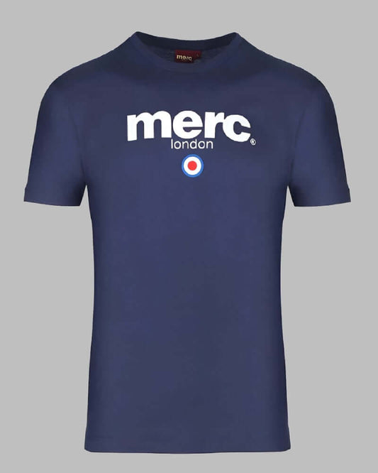 Merc BRIGHTON T Shirt Navy