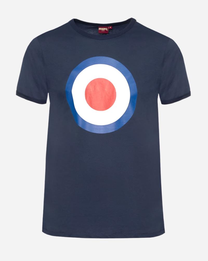 Merc TICKET T Shirt Navy Merc Clothing