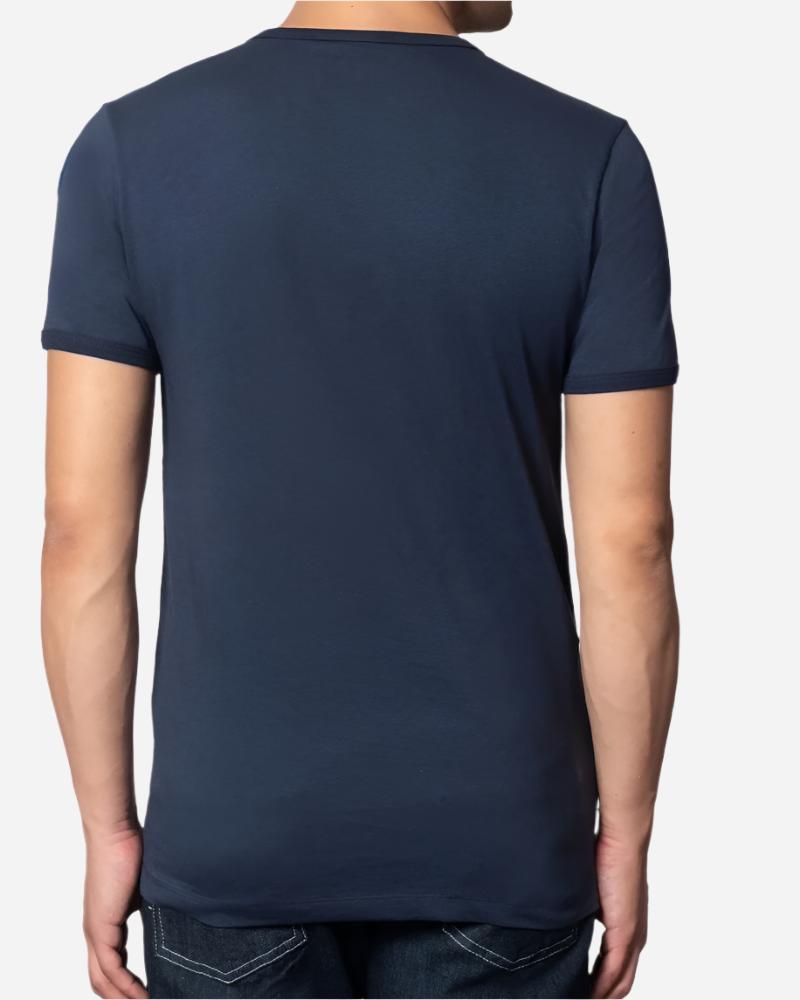 Merc TICKET T Shirt Navy Merc Clothing