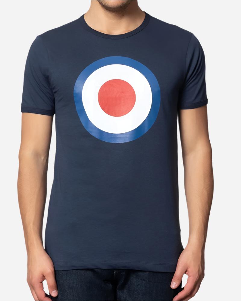 Merc TICKET T Shirt Navy Merc Clothing