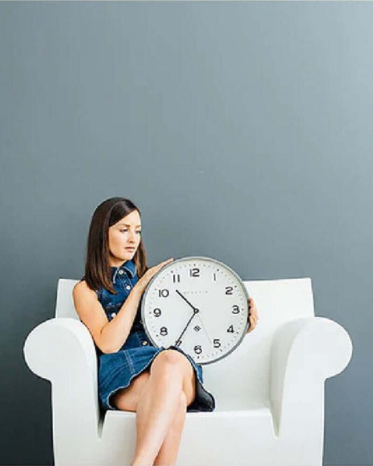 Newgate ECHO NUMBER THREE Wall Clock Posh Grey Newgate