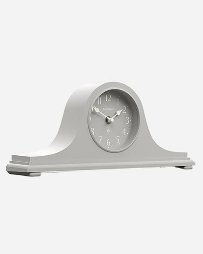 Newgate TIME MACHINE Mantel Clock Overcoat Grey Newgate