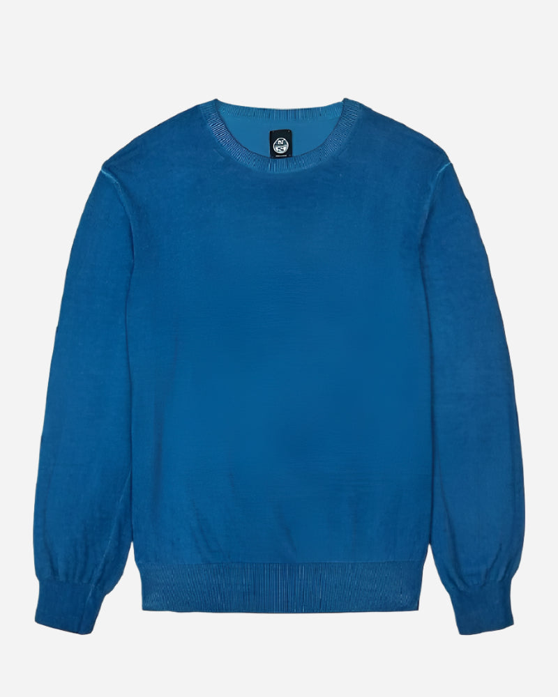 North Sails Crew Knit Ocean Blue North Sails
