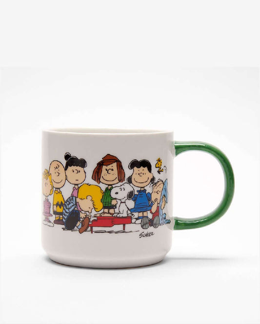 Peanuts Gang & House Snoopy Mug