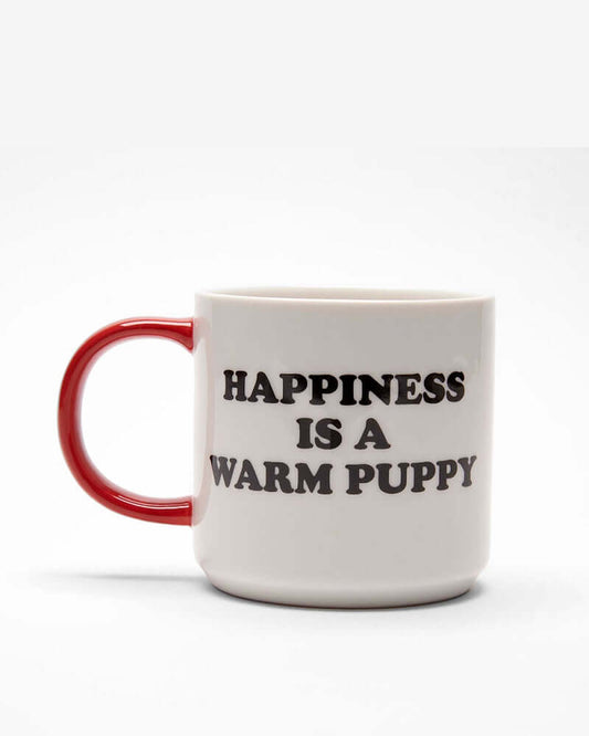 Peanuts Happiness Is A Warm Puppy Snoopy Mug