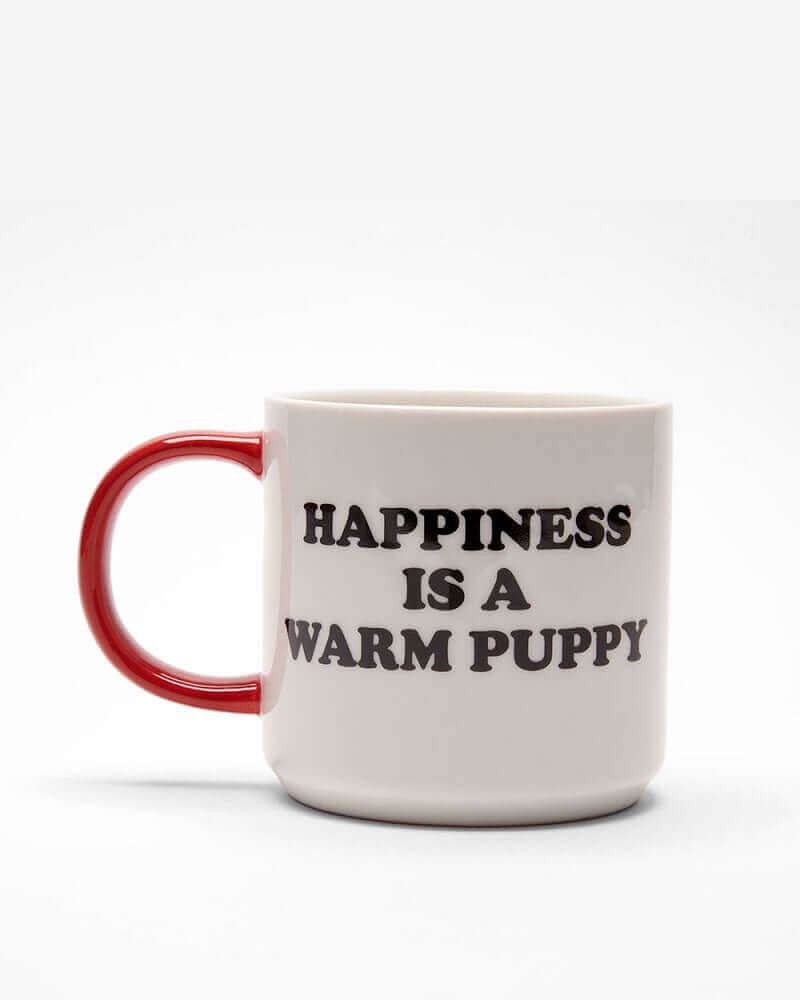 Peanuts Happiness Is A Warm Puppy Snoopy Mug Magpie