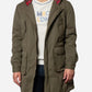 Merc TOBIAS Fishtail Parka Combat Green-33% OFF!