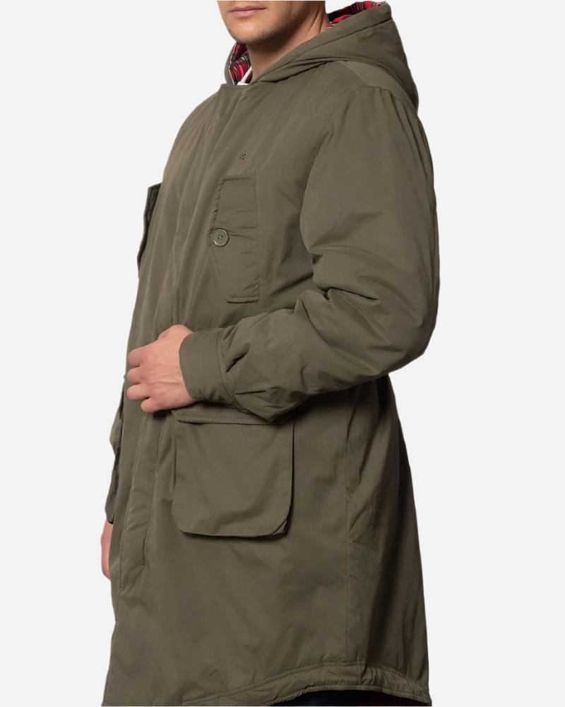 Merc TOBIAS Fishtail Parka Combat Green Merc Clothing