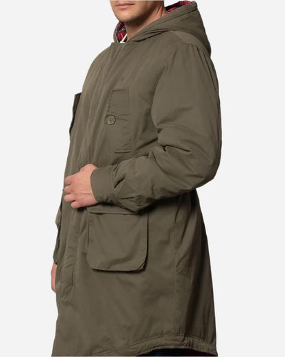 Merc TOBIAS Fishtail Parka Combat Green Merc Clothing