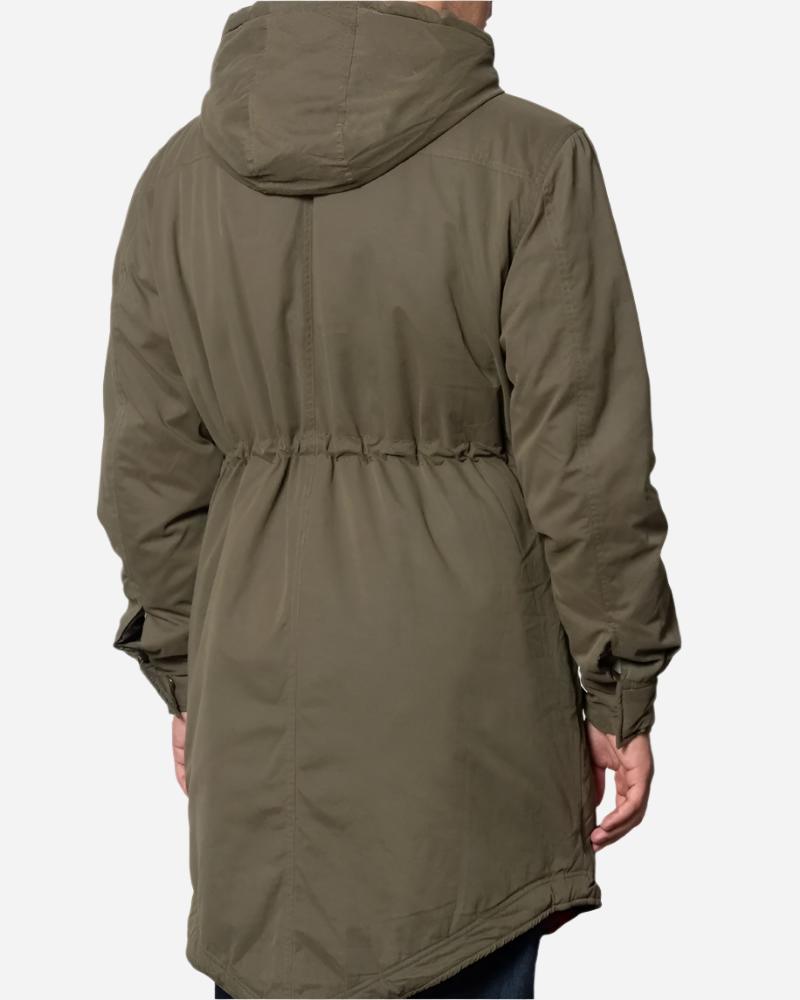 Merc TOBIAS Fishtail Parka Combat Green Merc Clothing