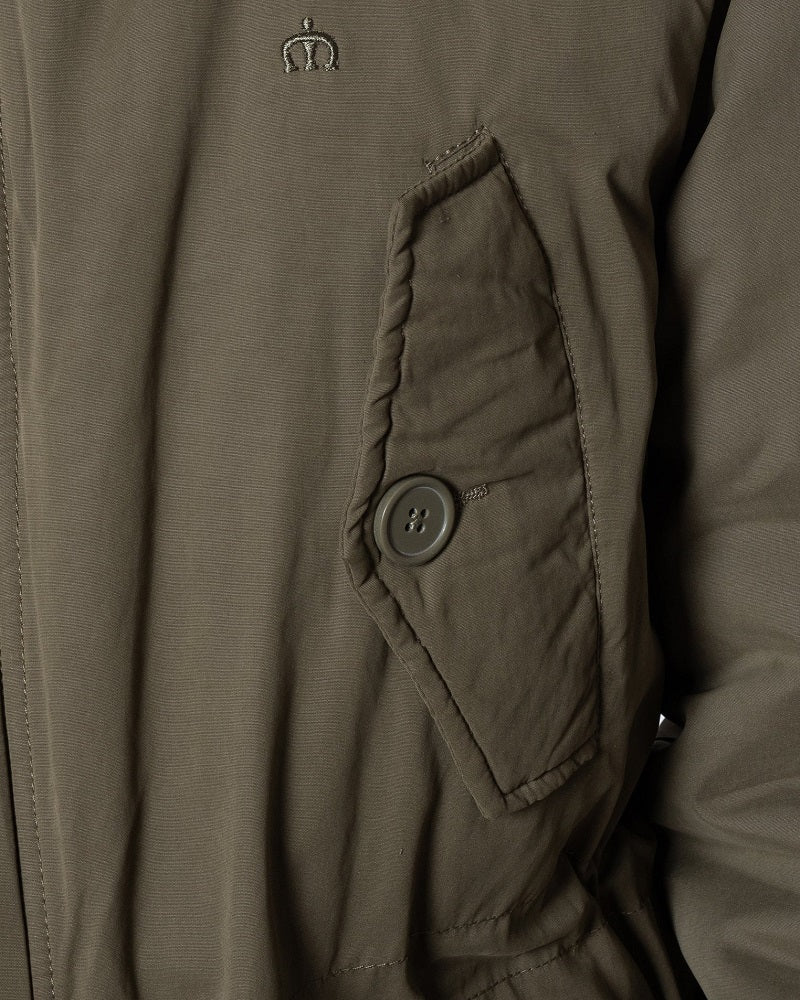 Merc TOBIAS Fishtail Parka Combat Green Merc Clothing