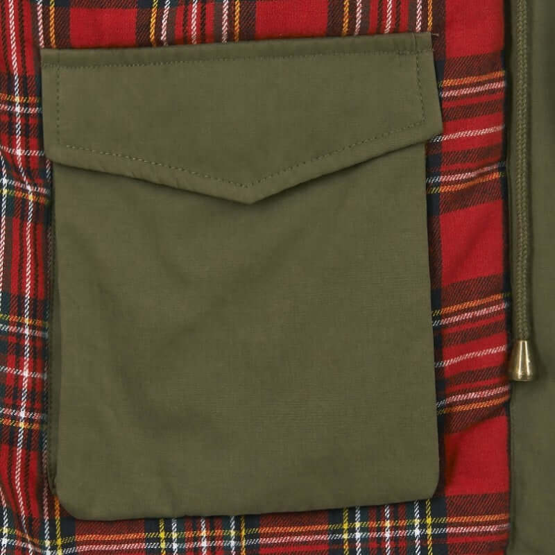 Merc TOBIAS Fishtail Parka Combat Green Merc Clothing